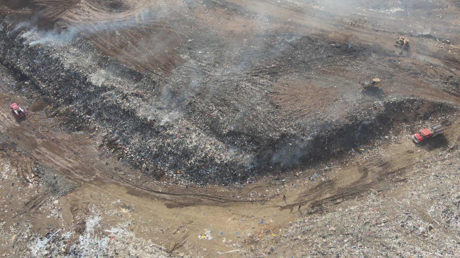 Colombia apoya a Panamá en el control del incendio en el Relleno Sanitario ‘Cerro Patacón’