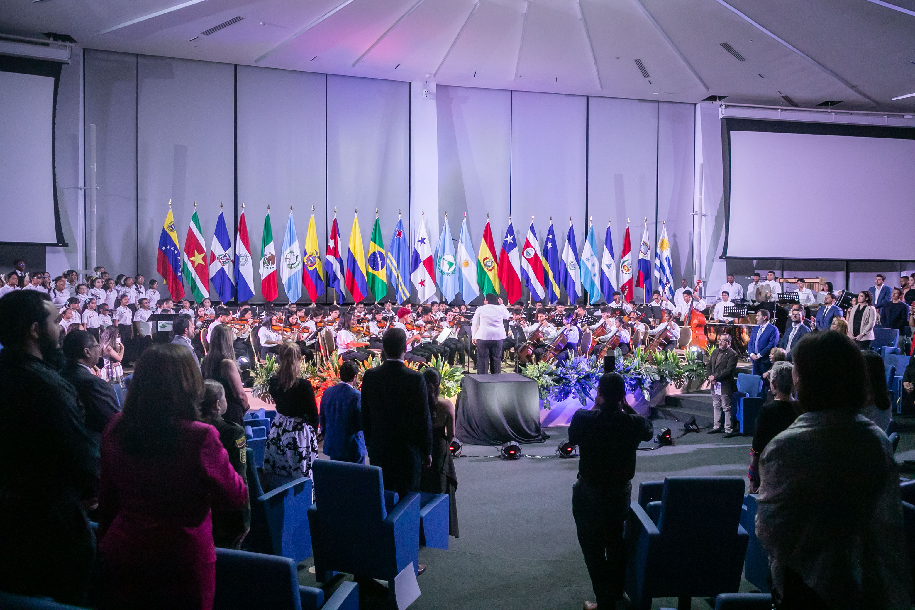 Concierto para celebrar los 100 años de relaciones bilaterales entre Colombia y Panamá.