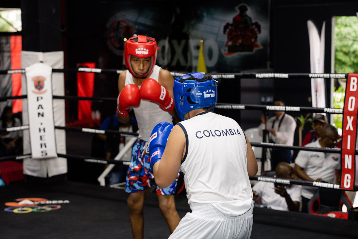 Ocho jóvenes boxeadores de la Casa Lúdica de Leticia realizaron un intercambio deportivo en Ciudad de Panamá