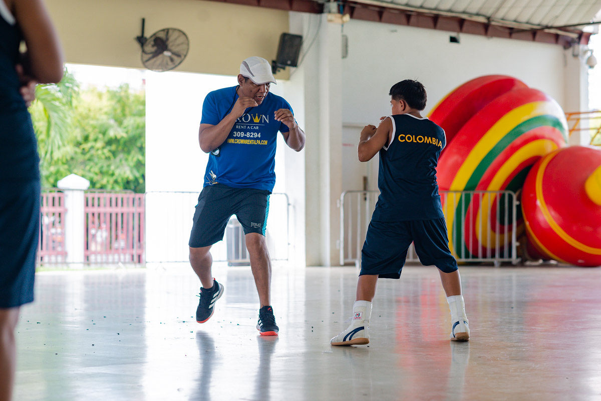 Ocho jóvenes boxeadores de la Casa Lúdica de Leticia realizaron un intercambio deportivo en Ciudad de Panamá