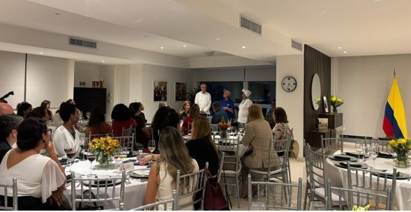 Cena del recorrido gastronómico
