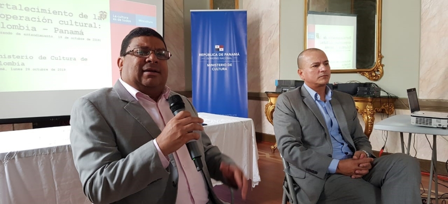 Viceministro de Cultura de Colombia visitó a ciudad de Panamá 