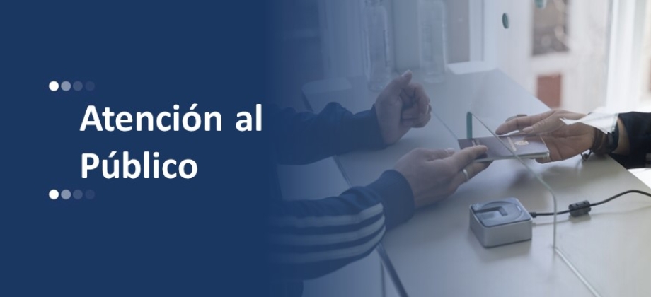 Embajada y los Consulados de Colombia en Panamá no tendrá atención del 3 al 5 de marzo de 2025