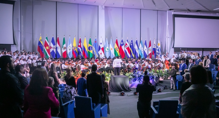 Concierto para celebrar los 100 años de relaciones bilaterales entre Colombia y Panamá.