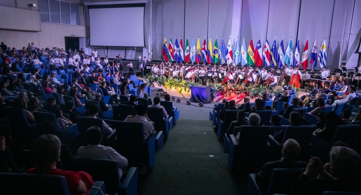 Concierto para celebrar los 100 años de relaciones bilaterales entre Colombia y Panamá.