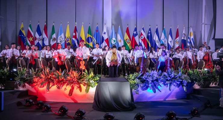 Concierto para celebrar los 100 años de relaciones bilaterales entre Colombia y Panamá.