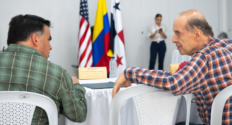 Autoridades de Colombia, Panamá y Estados Unidos se reúnen para abordar la situación de migración irregular en el Darién