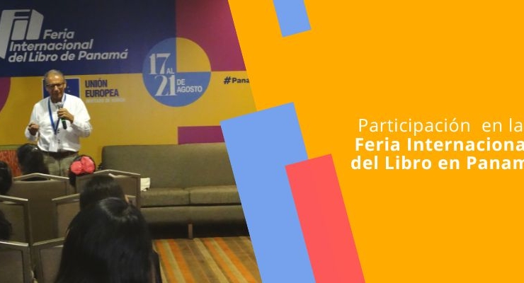 Celso Román en la Feria Internacional del Libro en Panamá
